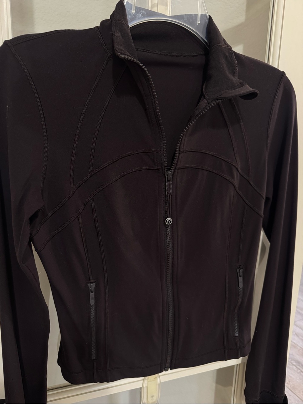 lululemon Define Cropped Jacket Sequoia Brown 6 - Picture 4 of 6